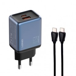 شارژر دیواری 45 وات الدینیو مدل Q12 به همراه کابل USB-C