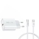 شارژر دیواری 25 وات ریمکس مدل A55 SUPERFAST به همراه کابل تبدیل USB-C