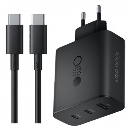 شارژر دیواری 100 وات سه پورت ناتینگ مدل CMF Power GaN به همراه کابل USB-C طول 1.5 متر