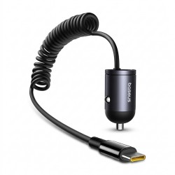 شارژر فندکی 30 وات بیسوس مدل B-TinSTC به همراه کابل USB-C