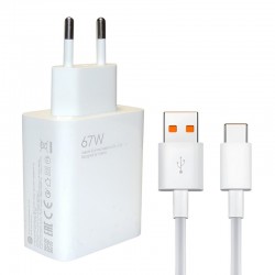 آداپتور شارژر مدل MDY-12-EH به همراه کابل تبدیل USB-C