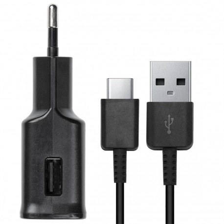 شارژر دیواری 15 وات توربو مدل A51 به همراه کابل تبدیل USB-C