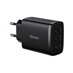 شارژر دیواری باسئوس مدل Compact Charger 3port