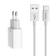 شارژر دیواری مک دودو مدل CH-6721 به همراه کابل تبدیل USB-C