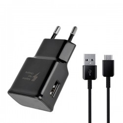 شارژر دیواری مدل فست شارژ به همراه کابل تبدیل USB-C