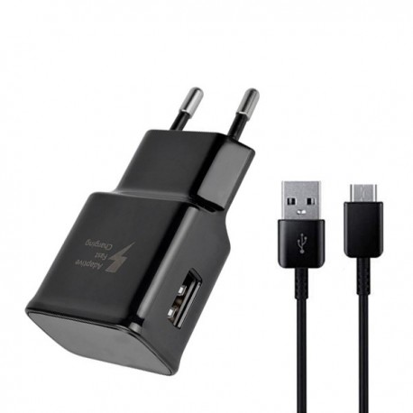 شارژر دیواری مدل فست شارژ به همراه کابل تبدیل USB-C