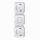 داک شارژر بی سیم مدل 3in1 wireless travel