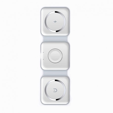 داک شارژر بی سیم مدل 3in1 wireless travel