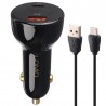 شارژر فندکی 100 وات الدینیو مدل C101 به همراه کابل usb-c