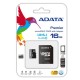 Adata microSDHC Card UHS-I With Adapter-16GB کارت حافظه