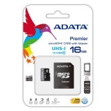 Adata microSDHC Card UHS-I With Adapter-16GB کارت حافظه