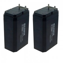 باتری سیلد اسید ام ال جی مدل TKML-3mah ظرفیت 3 آمپر ساعت بسته 2 عددی