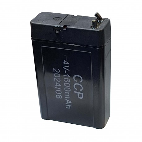 باتری سیلد اسید 4 ولت 1600 میلی آمپر ساعت سی سی پی مدل 4V-1.6AH