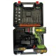 مجموعه 40 عددی دریل پیچ گوشتی شارژی چکشی 10 میلی متری 78 ولت جاب مدل JB-78 POWER X-GE