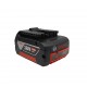 ست باتری لیتیوم‌یون 18 ولت 4 آمپر بوش مدل 2X18V40AHTEAL18V‑40 به همراه شارژر مجموعه 3 عددی