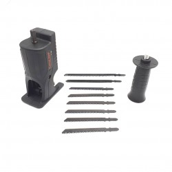 تبدیل دریل به اره عمودبر ساو کانورتر مدل SAW-10-PCS مجموعه 10عددی