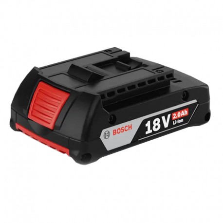 باتری 18 ولت لیتیوم یونی بوش مدل 2 آمپر ساعت GBA 18V 2AH