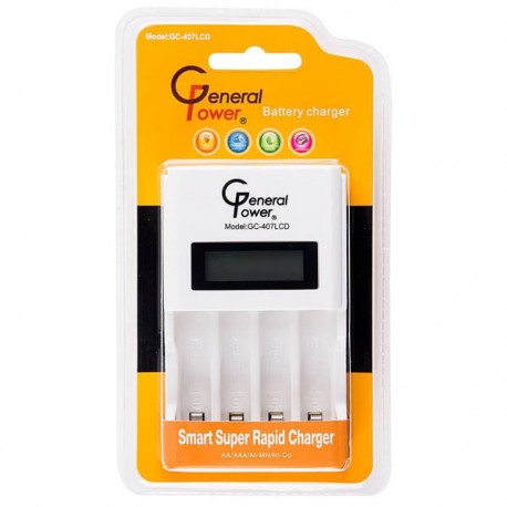 شارژر باتری جنرال پاور مدل GC-407LCD