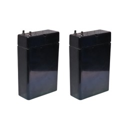 باتری سیلد اسید 4 ولت 1600 میلی آمپر ساعت مدل 4V-1600 بسته 2 عددی