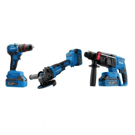 ابزارآلات شارژی ویوارکس مدل VR2403-BCK مجموعه 3 عددی