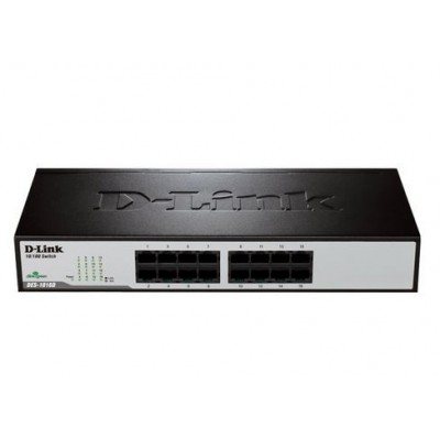 DES-1016D 16-Port Fast Ethernet Unmanaged سوییچ دی لینک