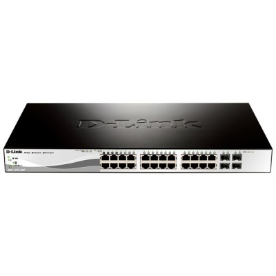 DES-1210-28 28-Port 10/100Mbps Web Smart سوییچ دی لینک