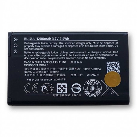 باتری موبایل مدل BL-4UL با ظرفیت 1200mAh مناسب برای گوشی موبایل نوکیا 225