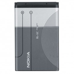 باتری موبایل مدل BL-5C ظرفیت 1020 میلی آمپر ساعت مناسب برای گوشی نوکیا مدل 1100 بسته 5 عددی