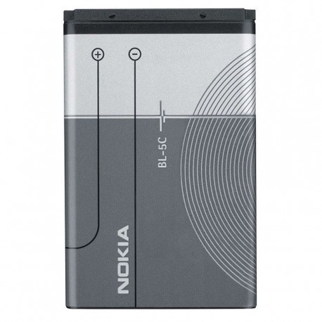 باتری موبایل مدل BL-5C ظرفیت 1020 میلی آمپر ساعت مناسب برای گوشی نوکیا مدل 1100 بسته 5 عددی