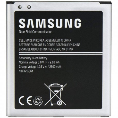 باتری موبایل مدل EB-BG530BBETRظرفیت 2600 میلی آمپر ساعت مناسب برای گوشی سامسونگ galaxy J3 2016