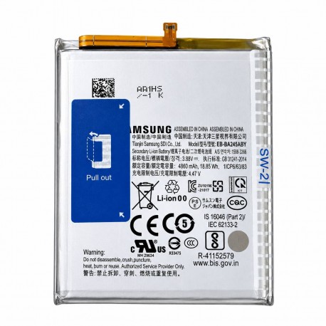 باتری موبایل مدل A24 ظرفیت 5000 میلی آمپر ساعت سازگار با گوشی موبایل سامسونگ Galaxy A24