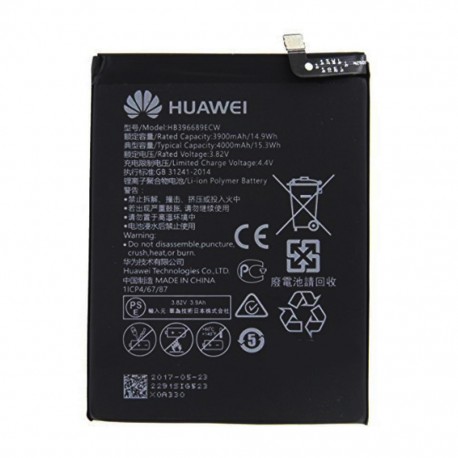 باتری موبایل مدل HB396689ECW ظرفیت 4000 میلی آمپرساعت مناسب برای گوشی موبایل هوآوی Mate 9 Pro
