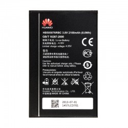 باتری موبایل مدل HB505076RBC ظرفیت 2150میلی آمپر مناسب برای گوشی موبایل هوآوی G700