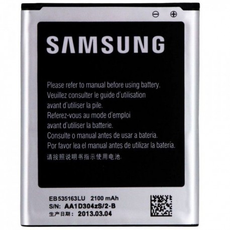 باتری موبایل سامسونگ مدل EB535163LU ظرفیت 2100 میلی امپر ساعت مناسب باتری Galaxy Grand I9082