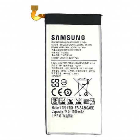 باتری موبایل مدل EB-BA300ABE ظرفیت 1900 میلی آمپر ساعت مناسب برای گوشی موبایل سامسونگ Galaxy A3