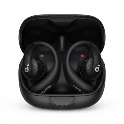 هدفون بلوتوثی انکر مدل AeroFit Pro با طراحی باز، نویز کنسلینگ فعال (ANC)، شارژ باسیم USB Type-C مناسب ورزش