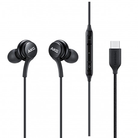 هندزفری مدل AKG-EO-IC100 دو گوشی، با رابط USB Type-C، مناسب برای مکالمه