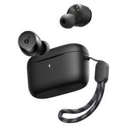 هدفون بلوتوثی انکر مدل Soundcore A20i، درگاه شارژ USB Type-C، مقاوم در برابر پاشش مستقیم آب و عرق