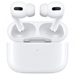 هدفون بلوتوثی TWS مدل AIRPODS PRO V5.3 2000 همراه با کیس شارژ، قابلیت پخش موسیقی و پاسخگویی به تماس‌ها، مناسب کاربری عمومی