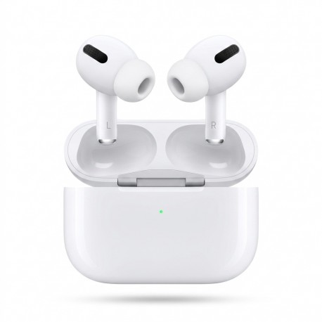 هدفون بلوتوثی AirPods Pro T، صدای قدرتمند و طراحی ارگونومیک، همراه با کیس شارژ و سری سیلیکونی اضافه