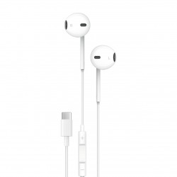 هندزفری سیمی USB-C پرودو مدل Soundtec Stereo Earphone