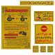 برچسب علائم هشدار آسانسور کد 12 بسته 20 عددی