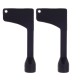 کلید مشکی درب آسانسور آرمان لیفت مدل KEY-T6-BL-2P بسته 2 عددی