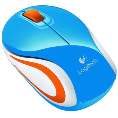 Logitech M187 Wireless Blue ماوس بی سیم لاجیتک