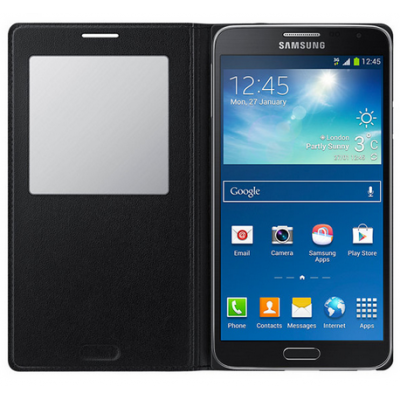 Samsung Galaxy Note 3 Neo S View Original Cover کیف کلاسوری