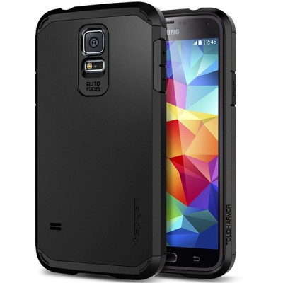 Samsung Galaxy S5 Spigen Tough Armor Cover کاور اسپیگن