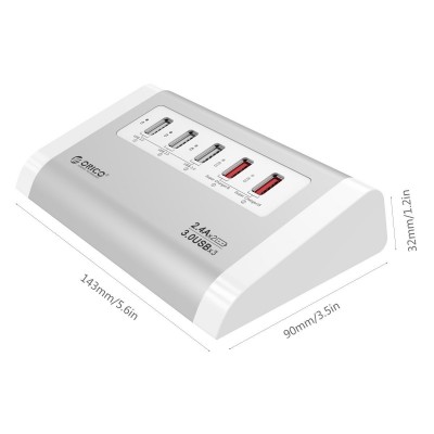 ORICO USB3.0 HUB UH3C2 هاب يو اس بي