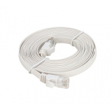 D-Link NCB-C6UWHIF1-10 Cat6 UTP 32 AWG PVC Flat Patch Cord 10M کابل شبکه