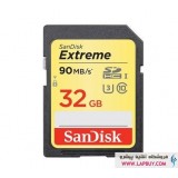SanDisk Extreme UHS-I U3 Class10 SDHC - 32GB کارت حافظه