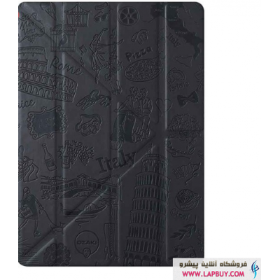 Ozaki Ocoat Travel Rome Flip Cover For Apple iPad mini 4 کیف کلاسوری اوزاکی آی پد مینی